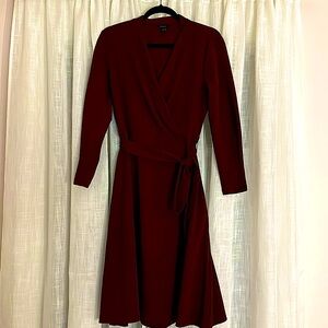 Ann Taylor Dress, long sleeve knee length